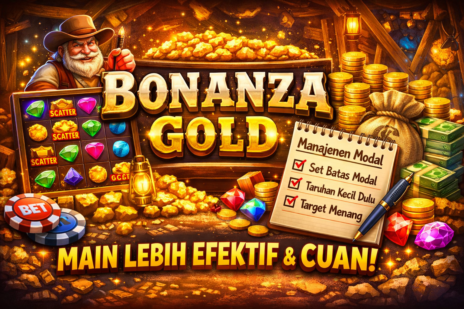 Bonanza Gold: Cara Bermain Lebih Efektif dengan Manajemen Modal