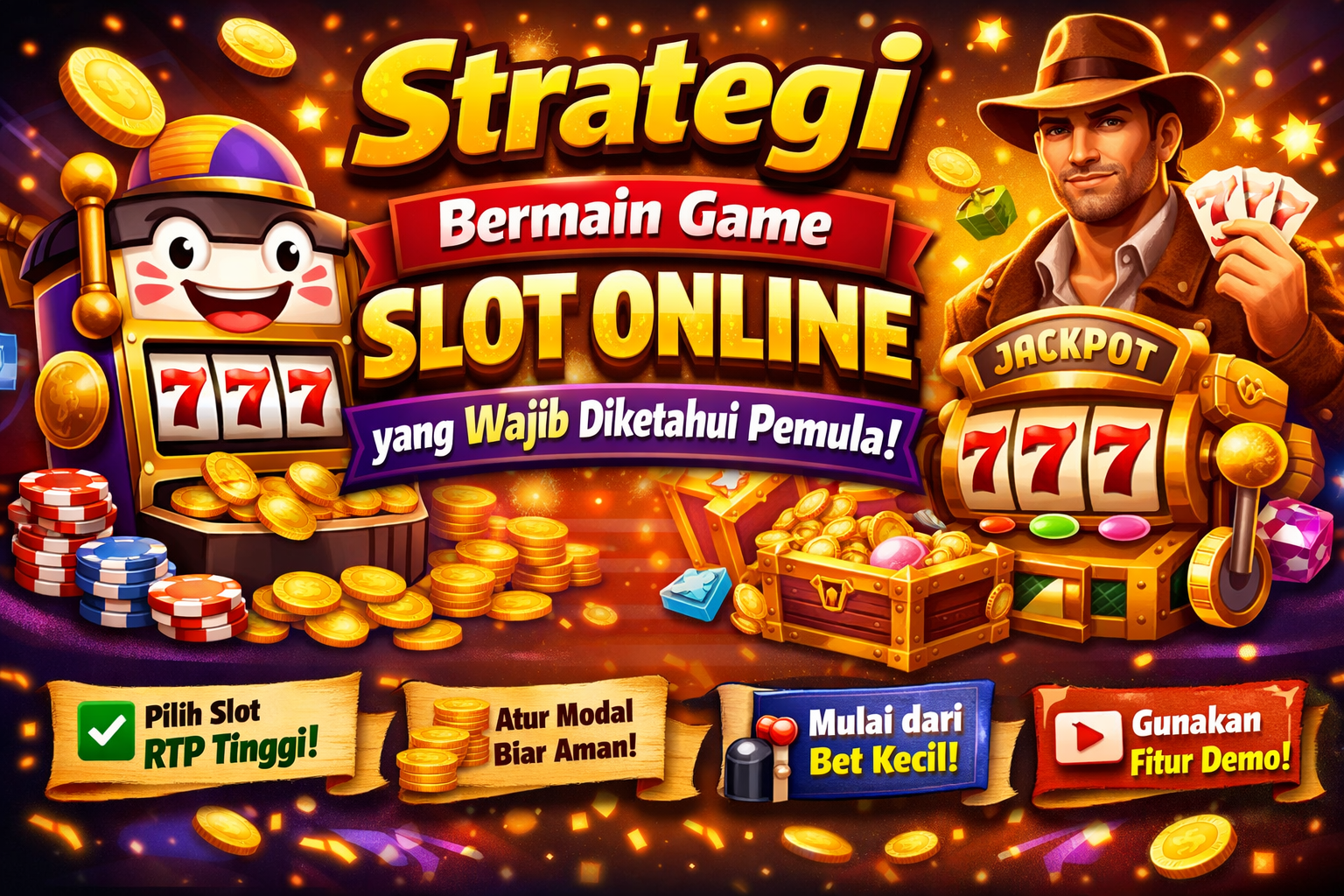Strategi Bermain Game Slot Online yang Wajib Diketahui Pemula
